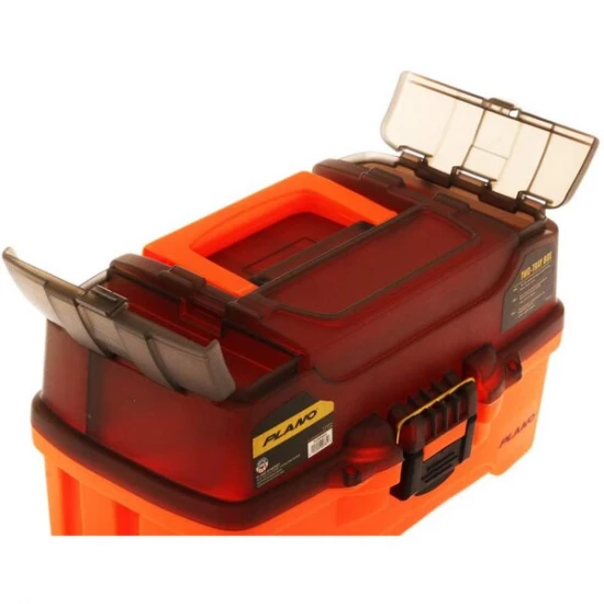 Valigeta Plano Two-tray Tackle Box Bright Orange, PLAMT6221, 14-25 compartimente [1]