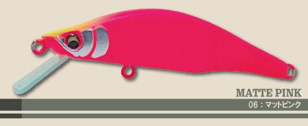 Gills - Vobler Gills Zeebach 50F 5cm, 2g  Floating  Culoare 06 - Mat Pink