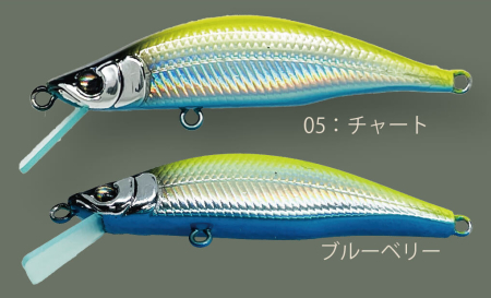 Gills - Vobler Gills Zeebach 50S 5cm, 4g  Culoare 05 - Chart Back