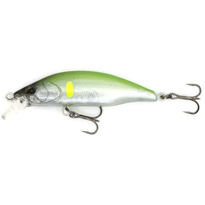 Pentru pastrav - Vobler Mukai Bikaze BIFUU 50(S) Treble Hook, 50mm, 4.2g, Culoare BK11 - Ayu