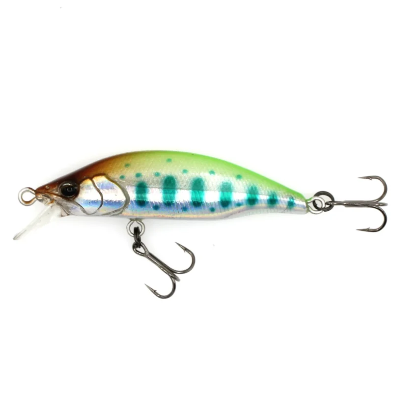 Naluci hard - Vobler Mukai Bikaze BIFUU 50(S) Treble Hook, 50mm, 4.2g, Culoare BK2 - Chart Back Yamame