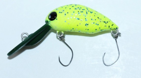 JAPAN - Vobler Mukai Komaya 31DR(F) , 31mm, 2.1g, Culoare KM21 - Olive Oil