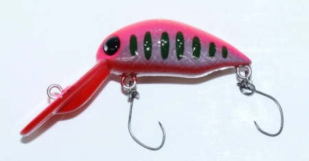 Pastrav - Vobler Mukai Komaya 31DR(F) , 31mm, 2.1g, Culoare KM30 - Pahjirushi