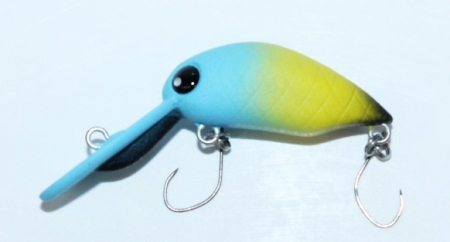 JAPAN - Vobler Mukai Komaya 31DR(SS) , 31mm, 2.1g, Culoare KM26 - Light Dark