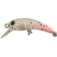 Office Eucalyptus & Lucky Craft - Vobler WAH37F Office Eucalyptus & Lucky Craft  3.7cm, 2.5 g, 3 Spot Black Red Glow