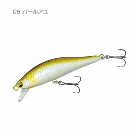 Voblere - Vobler Yamanami MYL01 A2 Minnow 52S  52 mm, 4.7g Culoare 06 - Pearl Ayu