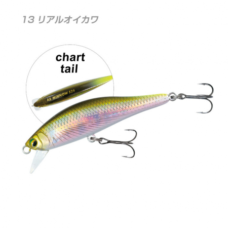 JAPAN - Vobler Yamanami MYL01 A2 Minnow 52S  52 mm, 4.7g Culoare 13 - Real Oikawa