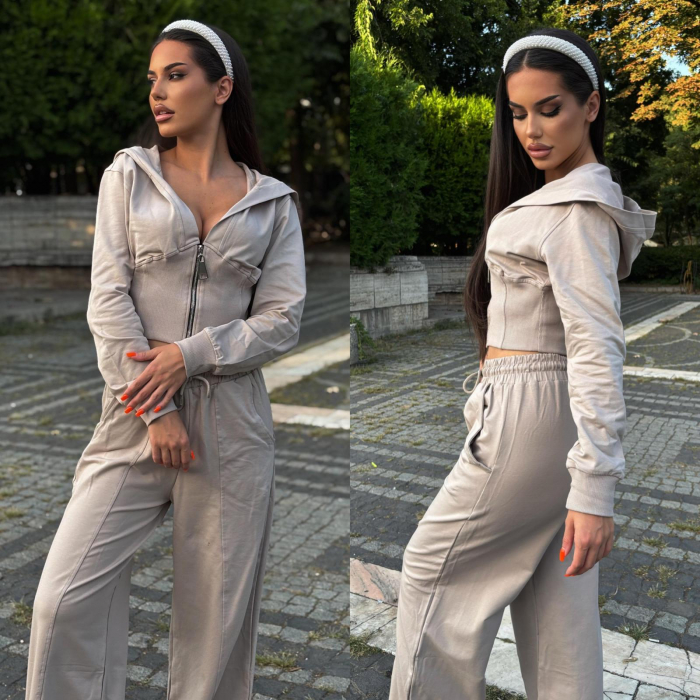 Compleu Dama Bej Evazat [2]