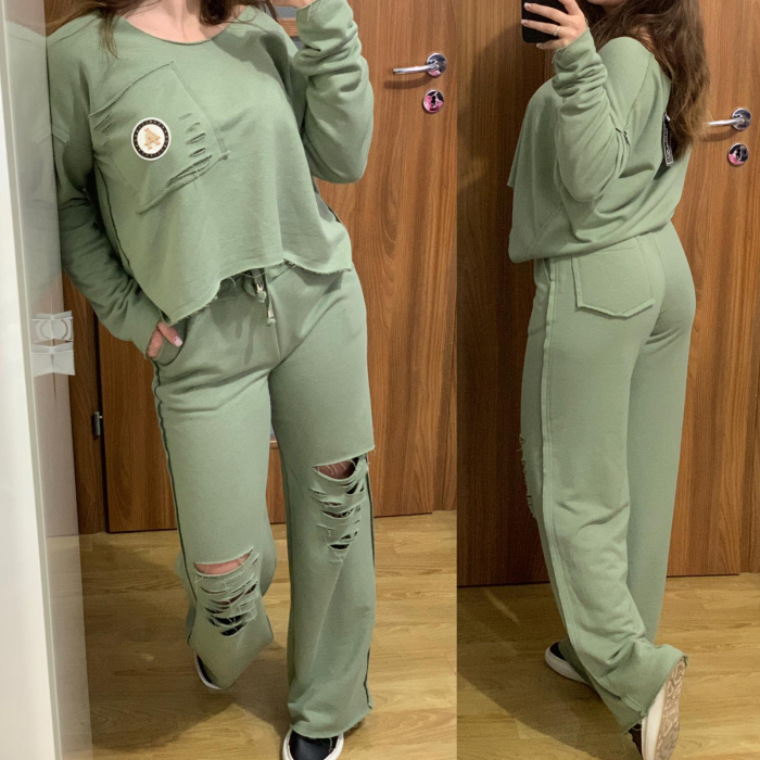 Trening Dama Bumbac Verde [2]