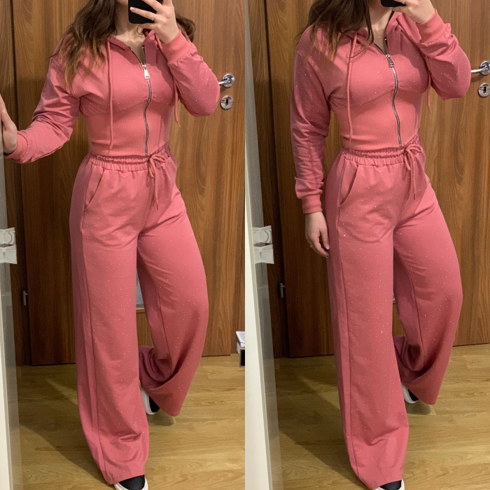 Trening Dama Roz Evazat cu Pietricele [2]