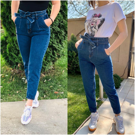 Blugi boyfriend REDUCERI% - Blugi boyfriend