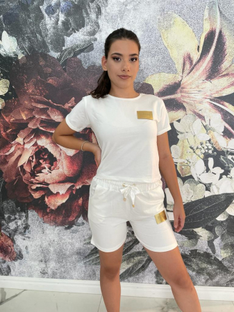 Compleu Dama 2 Piese Alb [2]