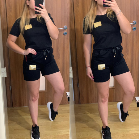 SETURI - Compleu Dama 2 Piese Negru