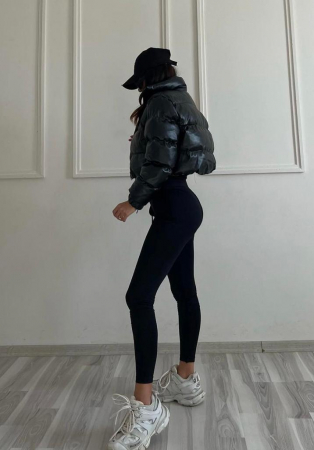 NOUTATI - Geaca Bomber Neagra