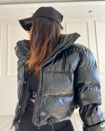 Geaca Bomber Neagra NOUTATI - Geaca Bomber Neagra