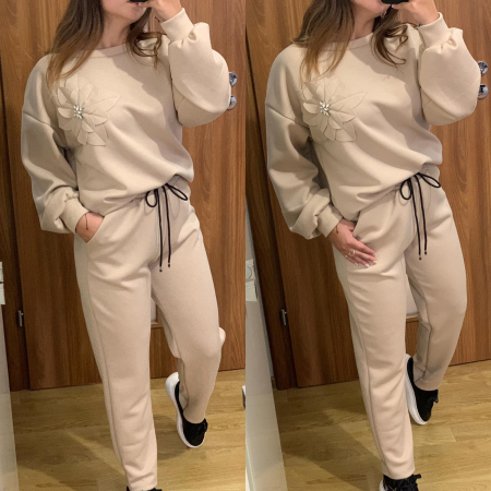 Trening bej oversize NOUTATI - Trening bej oversize