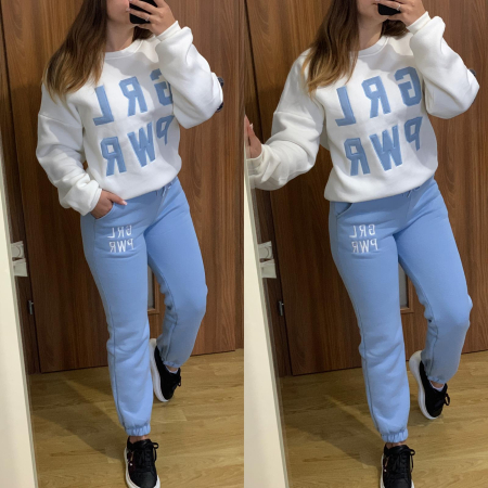 Trening bleu vatuit GRL NOUTATI - Trening bleu vatuit GRL