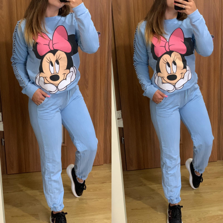 Trening Dama Bleu Minnie COMPLEURI SPORT - Trening Dama Bleu Minnie