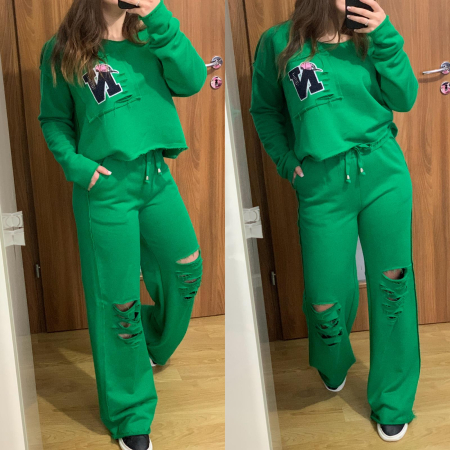 NOUTATI - Trening Dama Bumbac Premium Verde