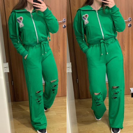 NOUTATI - Trening Dama Bumbac Premium Verde