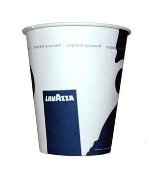 Pahare cafea Lavaza/Tchibo din carton, 8 oz, 50 buc/set [0]
