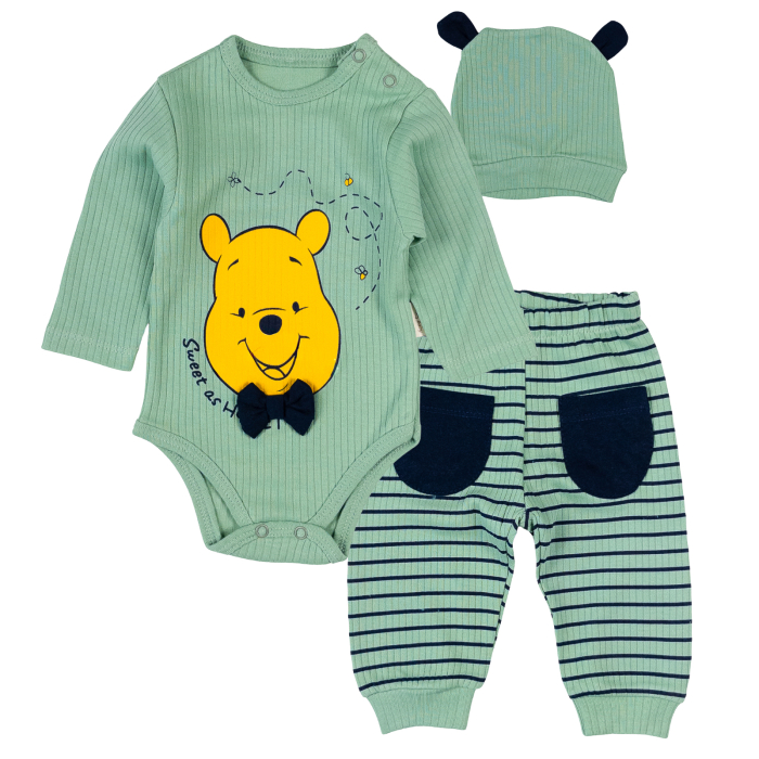 Compleu 3 piese pentru bebelusi, model Winnie [1]