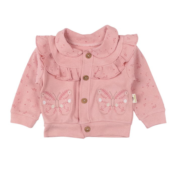 Compleu 3 piese pentru fetite, model Fluturasi [3]