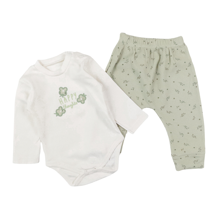 Compleu 3 piese pentru fetite, model Iepuras [2]