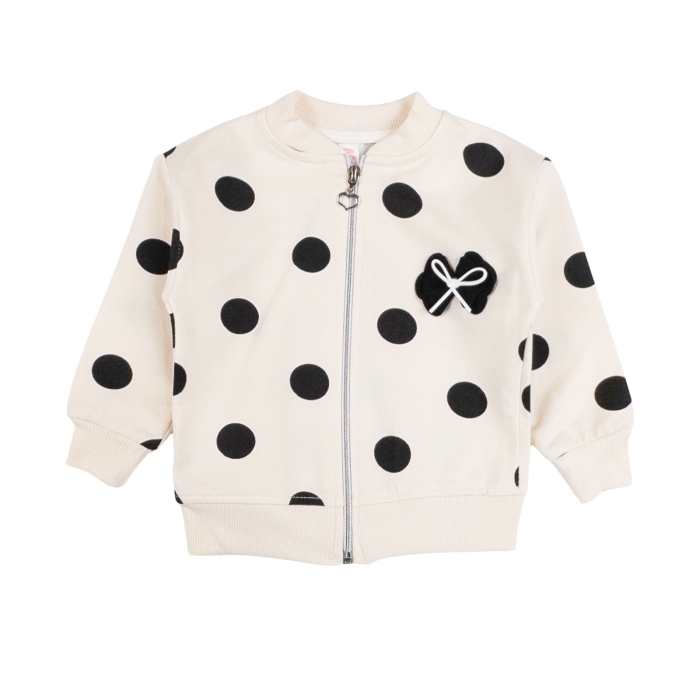 Compleu 3 piese pentru fetite, model Bulinute [3]