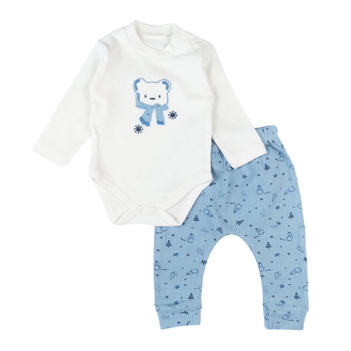 Compleu 3 Piese Bebeluşi, model Micul Ursulet [2]