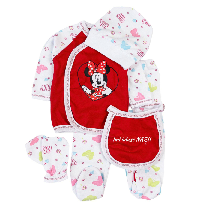 Compleu 5 piese pentru nou nascuti, MinieRosu❤️ [1]