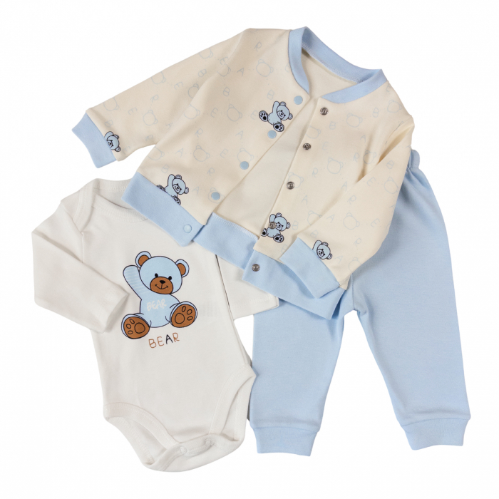 Compleu bebelusi 3 piese, model BabyBear [2]