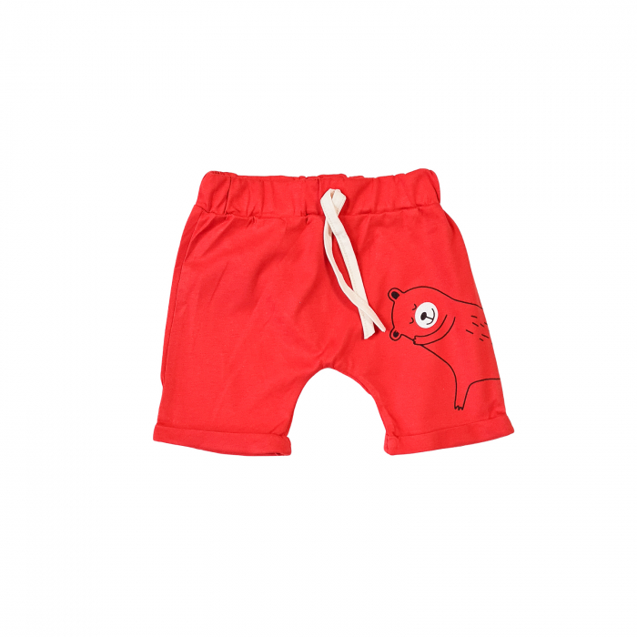Compleu Bebelusi Bear Red [2]