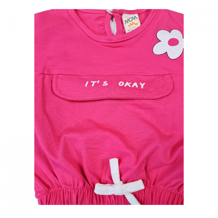 Compleu Bebelusi Fucsia it's Okay [3]
