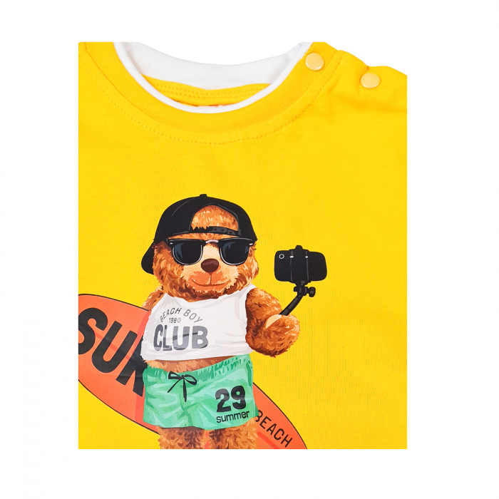 Compleu Bebelusi Galben Surf [3]