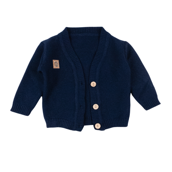 Compleu Elegant Micul Gentleman, 3 Piese, Bleumarin [3]