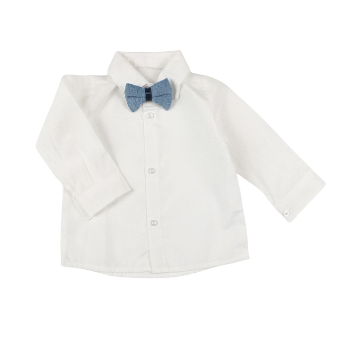 Compleu pentru bebelusi, 3 piese, pantaloni de blugi [3]