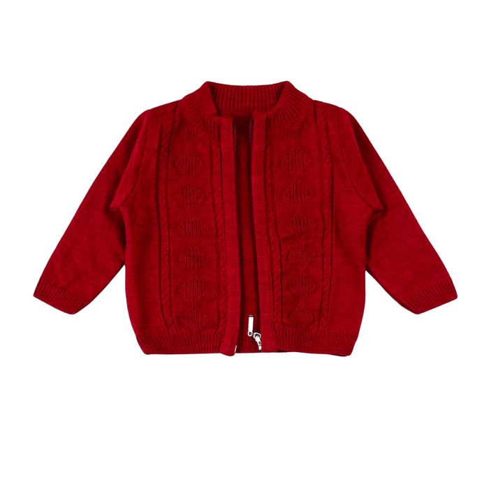 Compleu  pentru bebelusi, 3 piese, model Elegance, Red [2]