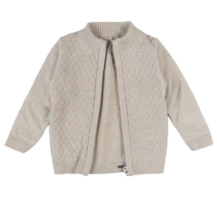 Compleu  pentru bebelusi, 3 piese,  model Elegance, Gri deschis [2]