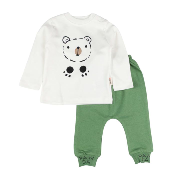 Compleu pentru bebelusi, 3 piese, model Panda Junior [2]