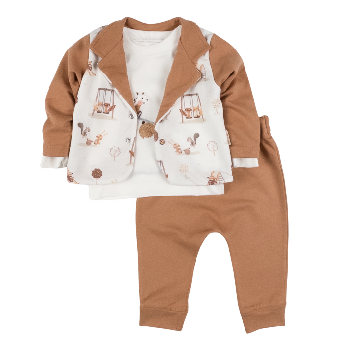Compleu pentru bebelusi, 3 piese, model Play [1]