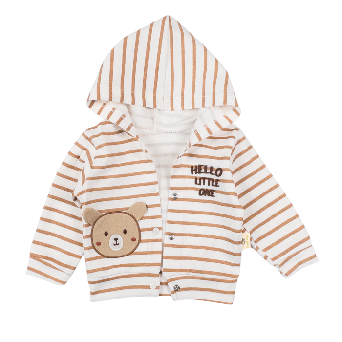 Compleu  pentru bebelusi, 3 piese, model Ursulet [3]