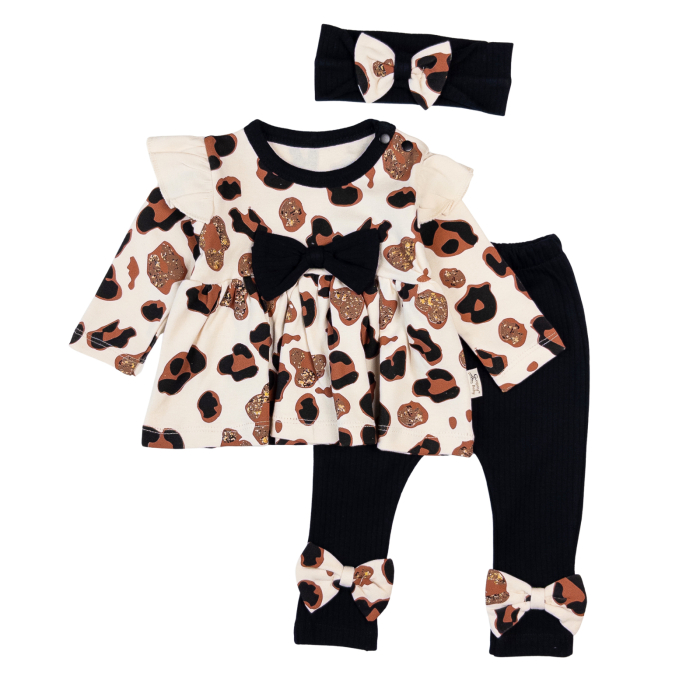 Compleu pentru fetite, 3 piese, Fashion Print [1]