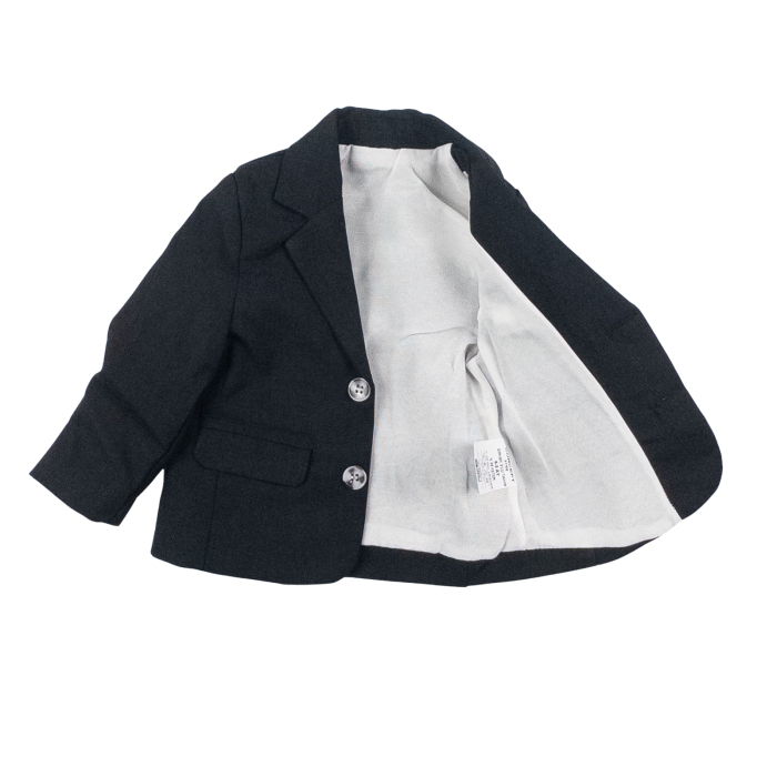 Costum pentru bebelusi, model Elegance Black [4]