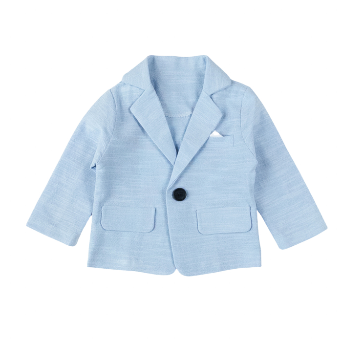 Costum pentru bebelusi, model Royal Blue [3]