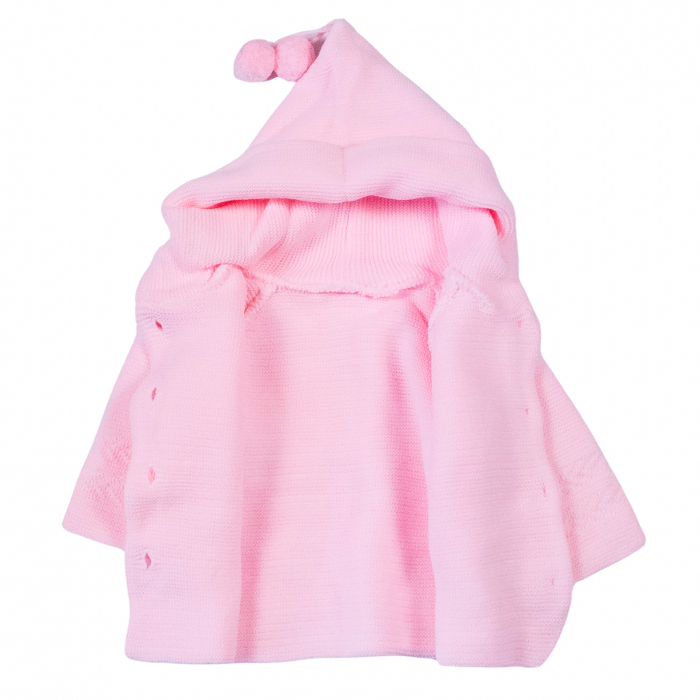 Pulover tricotat, roz [2]