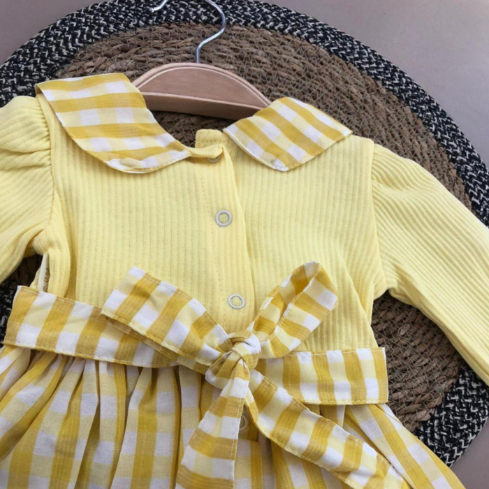 rochita cu fundita, yelow [2]