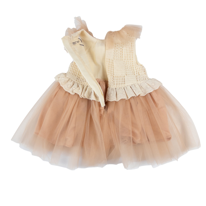 Rochie Ocazie Fetițe cu Tulle și Bust din Dantelă [2]