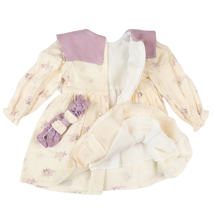 Rochiță și Bentiță Asortată, model cu Funda mov [2]