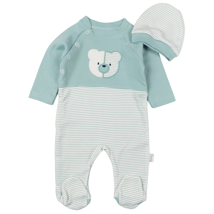 Salopeta pentru nou nascuti si bebelusi, model vernil [1]